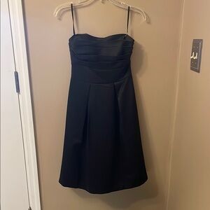 Elegant Black Strapless Dress